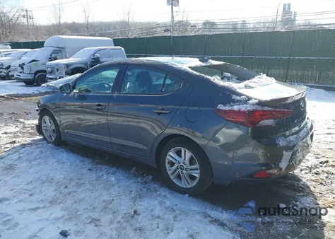 2020 Hyundai Elantra Sel from USA, damaged, VIN 5NPD84LF7LH627710
